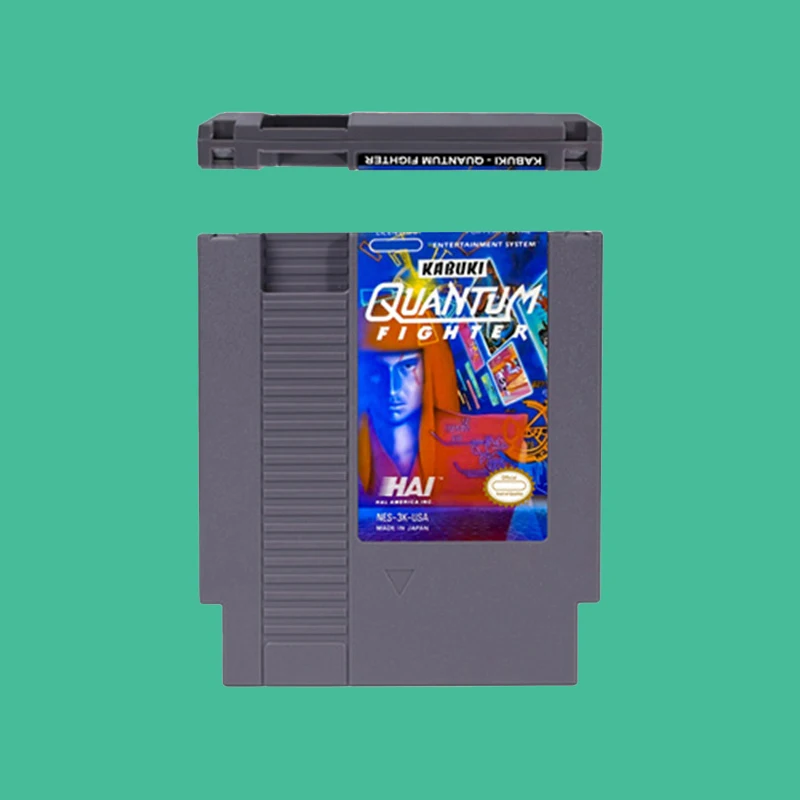 Kabuki - Quantum Fighter- 72 pins Game Cartridge for 8bit NES Video Game Console
Kabuki - Quantum Fighter- 72 pins Game Cartridge for 8bit NES Video Game Console