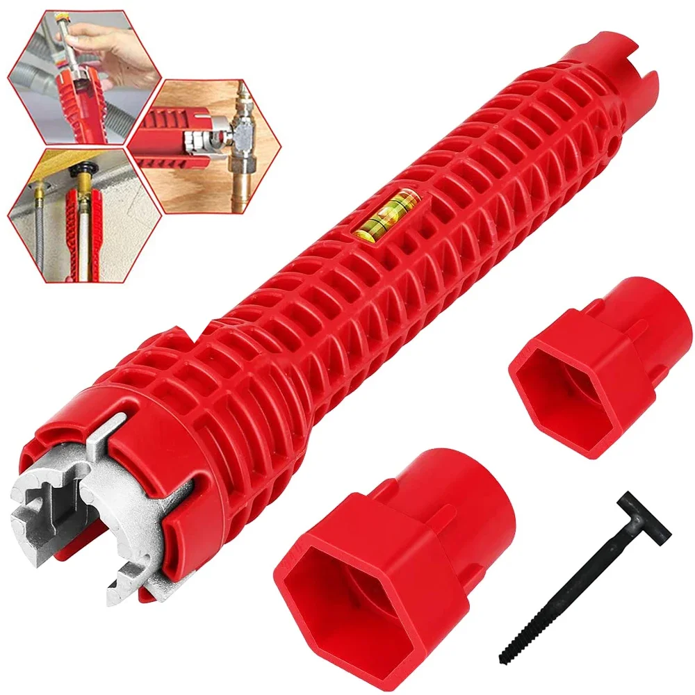 New 8 In 1 Multi Key Flume Magic Wrench Sink Plumbing Tools Magic Wrench Multi-purpose Wrench English Key Plumbing Wrench Tool
New 8 In 1 Multi Key Flume Magic Wrench Sink Plumbing Tools Magic Wrench Multi-purpose Wrench English Key Plumbing Wrench Tool