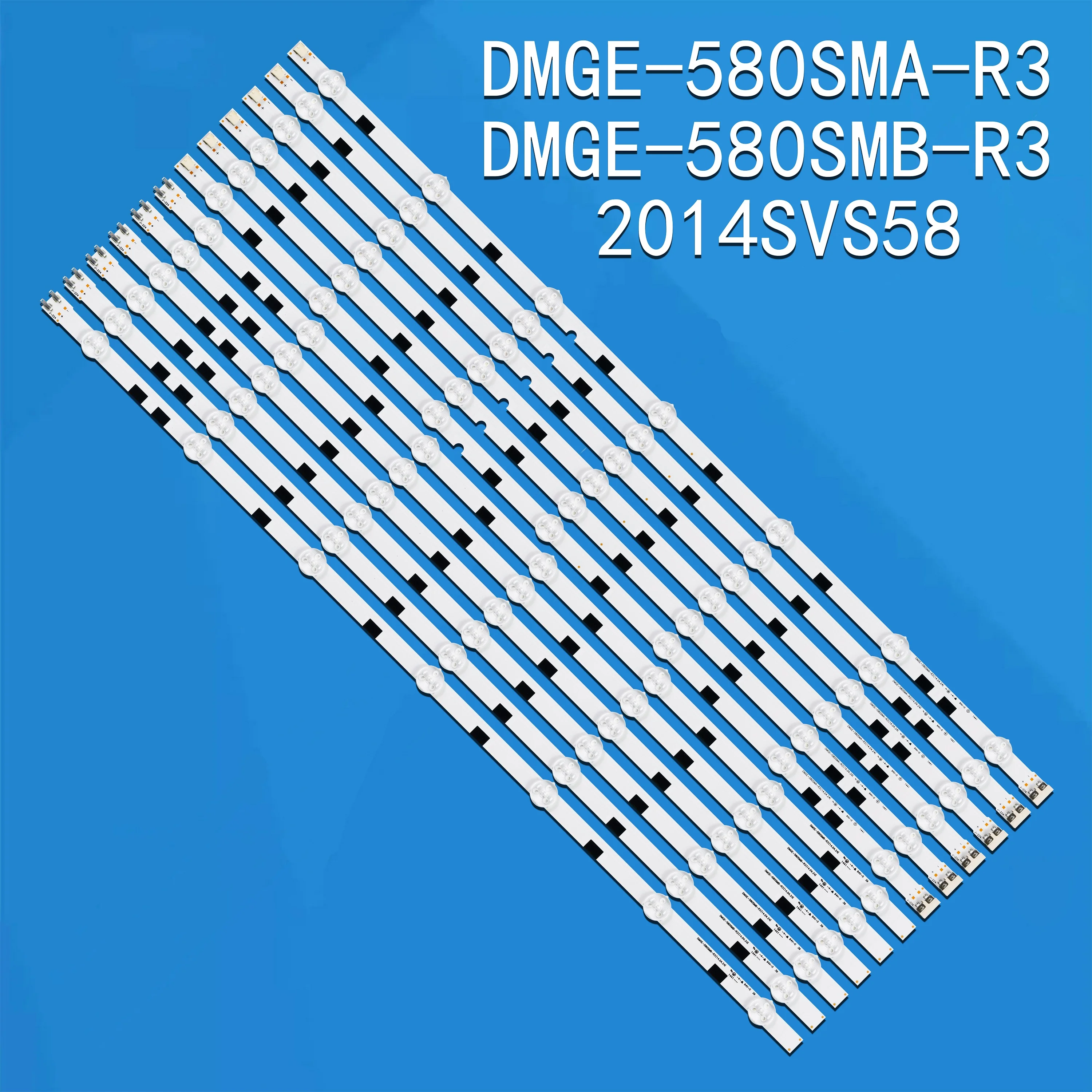New 12pcs/Kit LED strips for TV UN58H5203AG UE58J5200AK UE58J5200AW UA58H5200AR UE58H5203AW UN58H5005AF UE58H5200AW
New 12pcs/Kit LED strips for TV UN58H5203AG UE58J5200AK UE58J5200AW UA58H5200AR UE58H5203AW UN58H5005AF UE58H5200AW