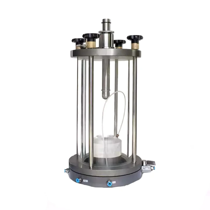 SX-TK-A38 Soil Triaxial Cell Soil Testing Equipment 38mm 50mm 70mm Triaxial Test Chamber
SX-TK-A38 Soil Triaxial Cell Soil Testing Equipment 38mm 50mm 70mm Triaxial Test Chamber