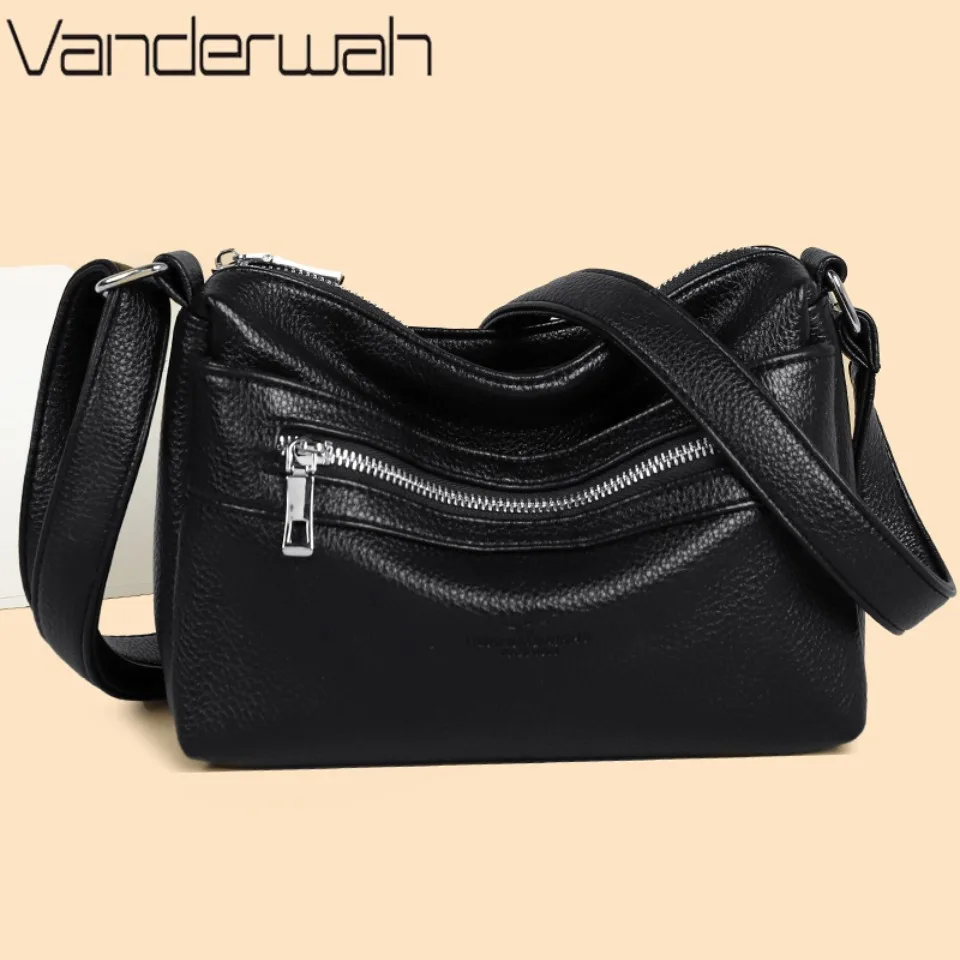 Luxury Women Soft Leather Crossbody Bag Shoulder Bag Multi Pocket Adjustable Strap Wear Resistant Casual Daily Messenger Purse
Luxury Women Soft Leather Crossbody Bag Shoulder Bag Multi Pocket Adjustable Strap Wear Resistant Casual Daily Messenger Purse
