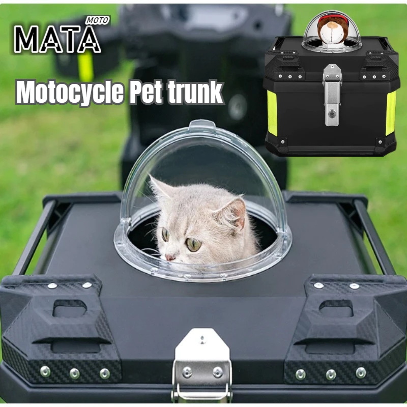 Moto Pet Space Warehouse Electric Vehicle Trunk 36L-50L Waterproof Breathable Pet Box Pp Rear MotoTrunk Storage Top Case
Moto Pet Space Warehouse Electric Vehicle Trunk 36L-50L Waterproof Breathable Pet Box Pp Rear MotoTrunk Storage Top Case