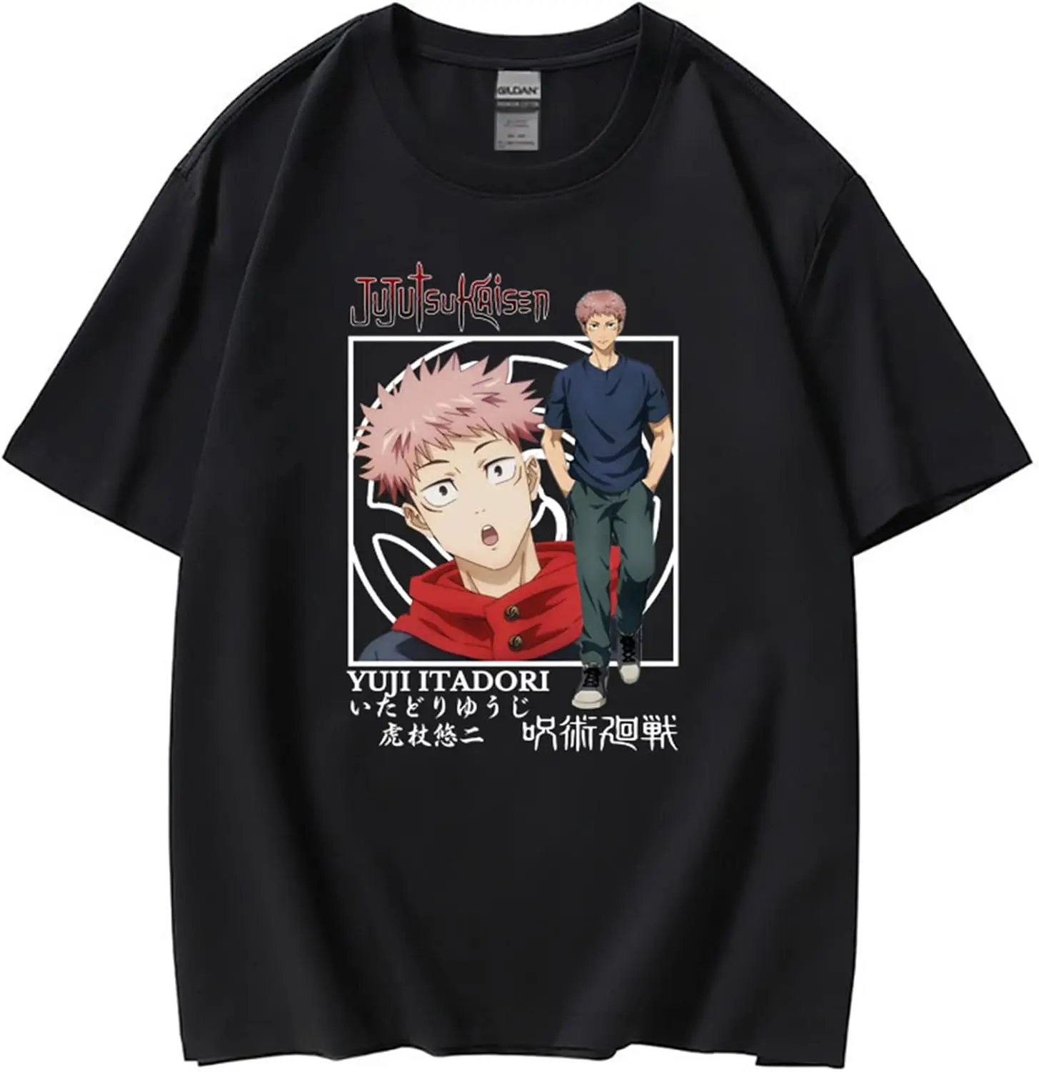 Tee Top Anime Print Jujutsu Kaisen Short Sleeve Japanese Anime T-Shirts for Adult Unisex
Tee Top Anime Print Jujutsu Kaisen Short Sleeve Japanese Anime T-Shirts for Adult Unisex