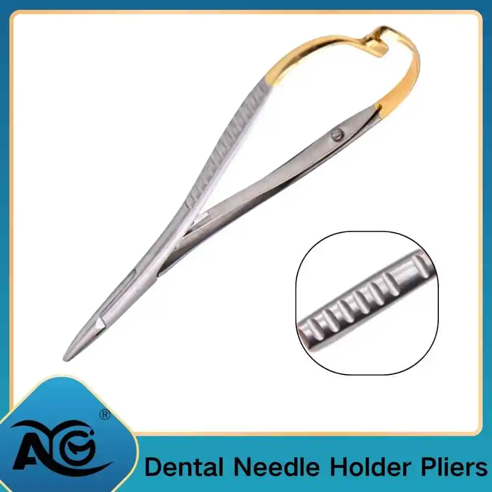 AG 1PCS Dental Needle Holder Pliers Mathieu Forceps Orthodontic Tweezer Dentist Surgical Instrument Needle Holder
AG 1PCS Dental Needle Holder Pliers Mathieu Forceps Orthodontic Tweezer Dentist Surgical Instrument Needle Holder