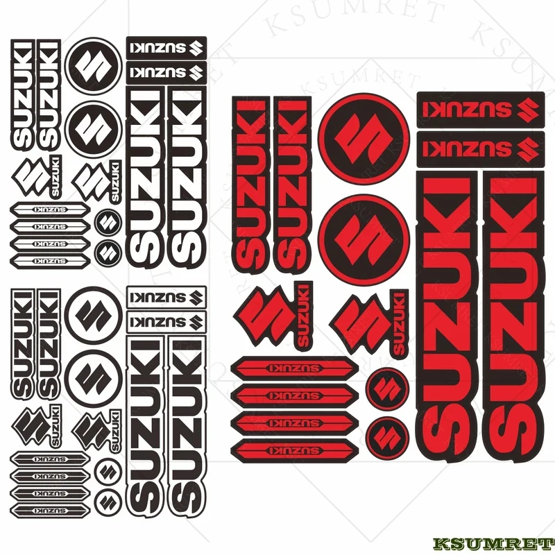 Vinyl Suzuki Sticker Decal Logo Set Helmet Emblem Kit
Vinyl Suzuki Sticker Decal Logo Set Helmet Emblem Kit