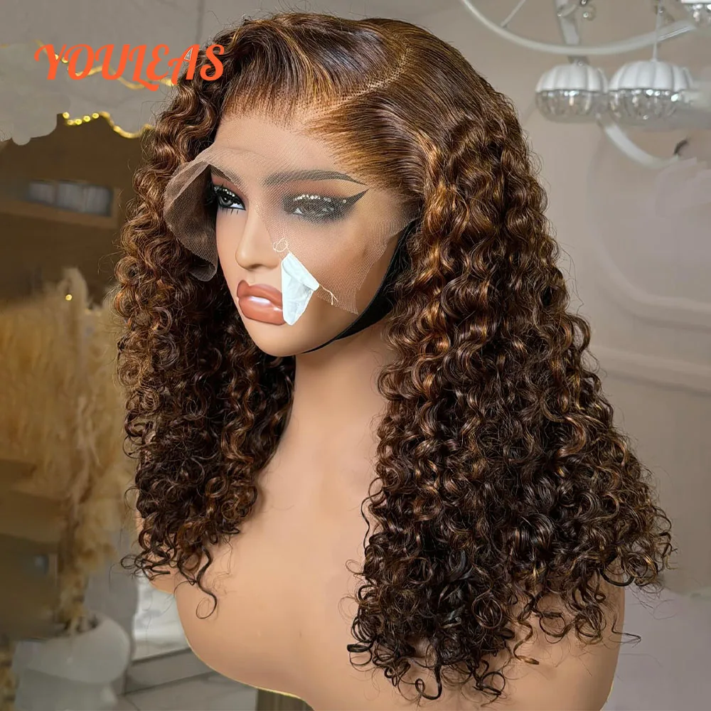 Highlight Curly Ombre 4/27Colored Wig For Women 13x4 Transparent Lace Front Glueless Human Hair Wig Pre plucked Ready To Wear
Highlight Curly Ombre 4/27Colored Wig For Women 13x4 Transparent Lace Front Glueless Human Hair Wig Pre plucked Ready To Wear