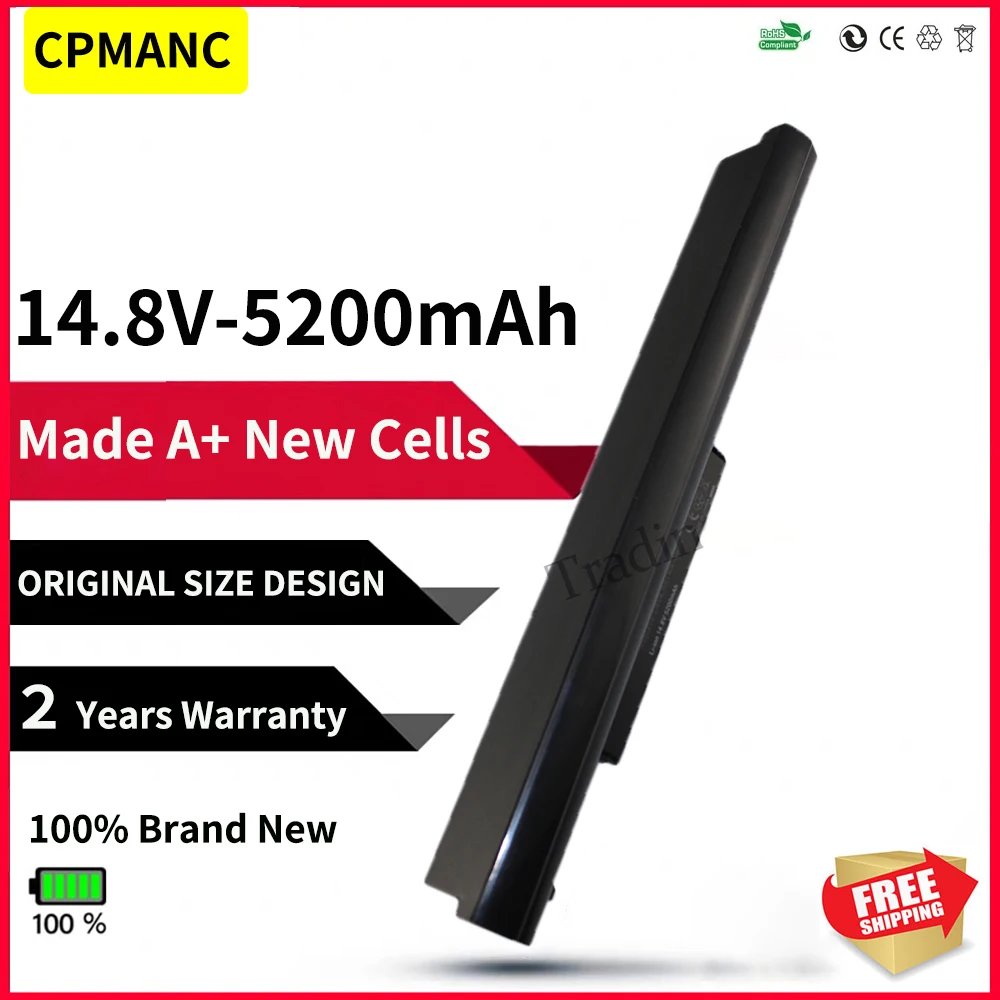 CPMANC 8 ячеек LA04 Аккумулятор для ноутбука HP Pavilion TouchSmart 14 15 серии ноутбуков F3B96AA 728460-001 LA04 15-B003TX
CPMANC 8 ячеек LA04 Аккумулятор для ноутбука HP Pavilion TouchSmart 14 15 серии ноутбуков F3B96AA 728460-001 LA04 15-B003TX