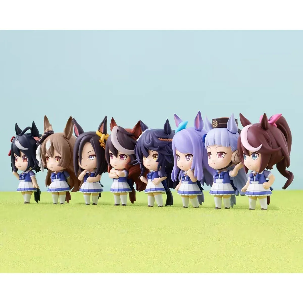Genuine Anime Pretty Derby Candy Toy Series Uma Musume Vodka Kyoto Race Okawa Akagi Suzuka Mambo 3rd Wave Pvc Mini Model Gifts 
Genuine Anime Pretty Derby Candy Toy Series Uma Musume Vodka Kyoto Race Okawa Akagi Suzuka Mambo 3rd Wave Pvc Mini Model Gifts