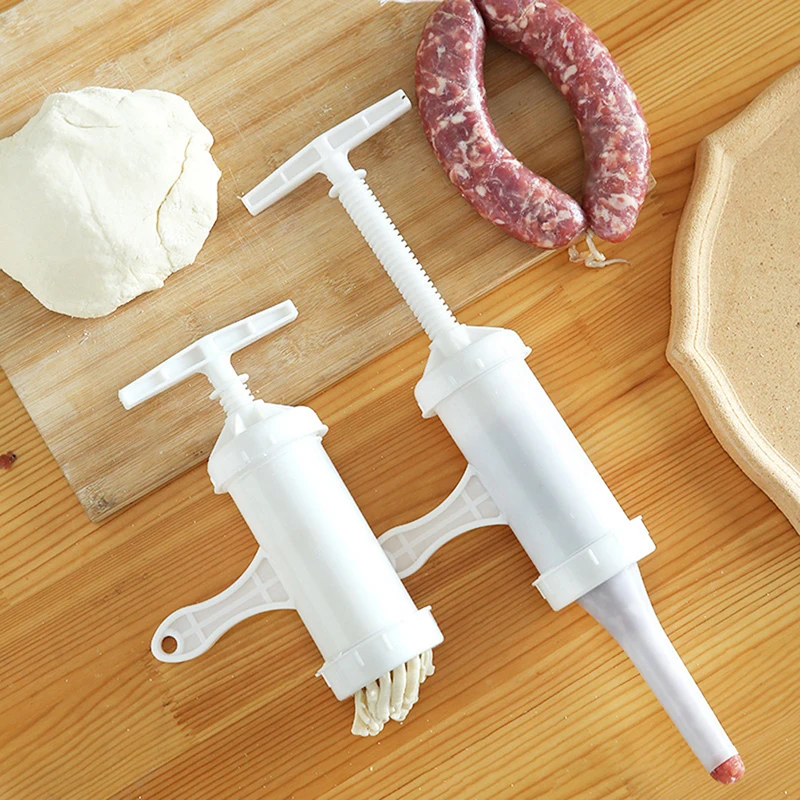 Manual Hand Sausage/Noodle Maker Set With 7 Different Templates Kitchen Tools With 7 Different Templates Kitchen Tools
Manual Hand Sausage/Noodle Maker Set With 7 Different Templates Kitchen Tools With 7 Different Templates Kitchen Tools
