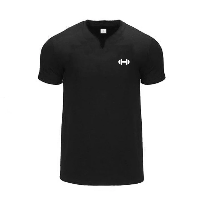 Summer Cotton V-neck Short Sleeve Clothing Gym Fitness Running Bodybuilding Sport Shirts Mens Workout Muscle Breathable T-Shirts
Summer Cotton V-neck Short Sleeve Clothing Gym Fitness Running Bodybuilding Sport Shirts Mens Workout Muscle Breathable T-Shirts