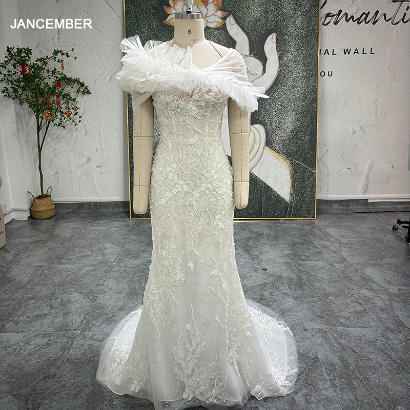 Modest Lace Customized A-line Satin Wedding Dress Strapless Back Sleeveless For Women Princess Robe de Mariee Customize 2025
Modest Lace Customized A-line Satin Wedding Dress Strapless Back Sleeveless For Women Princess Robe de Mariee Customize 2025