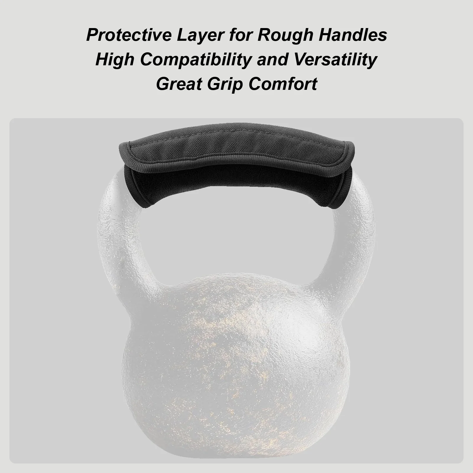 Kettlebell Handle Wrap Dumbbell Grip Handle Cover Soft Breathable Home Gym Workout Equipment For Barbell Dumbbell Pull-Up
Kettlebell Handle Wrap Dumbbell Grip Handle Cover Soft Breathable Home Gym Workout Equipment For Barbell Dumbbell Pull-Up