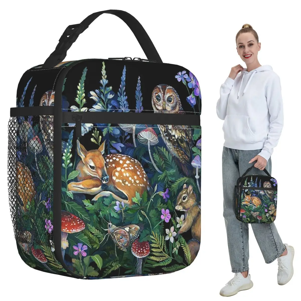 Enchanted Forest Insulated Lunch Bag for Kids School Cooler Thermal Food Box Tote Leakproof Lunch Boxes Container
Enchanted Forest Insulated Lunch Bag for Kids School Cooler Thermal Food Box Tote Leakproof Lunch Boxes Container