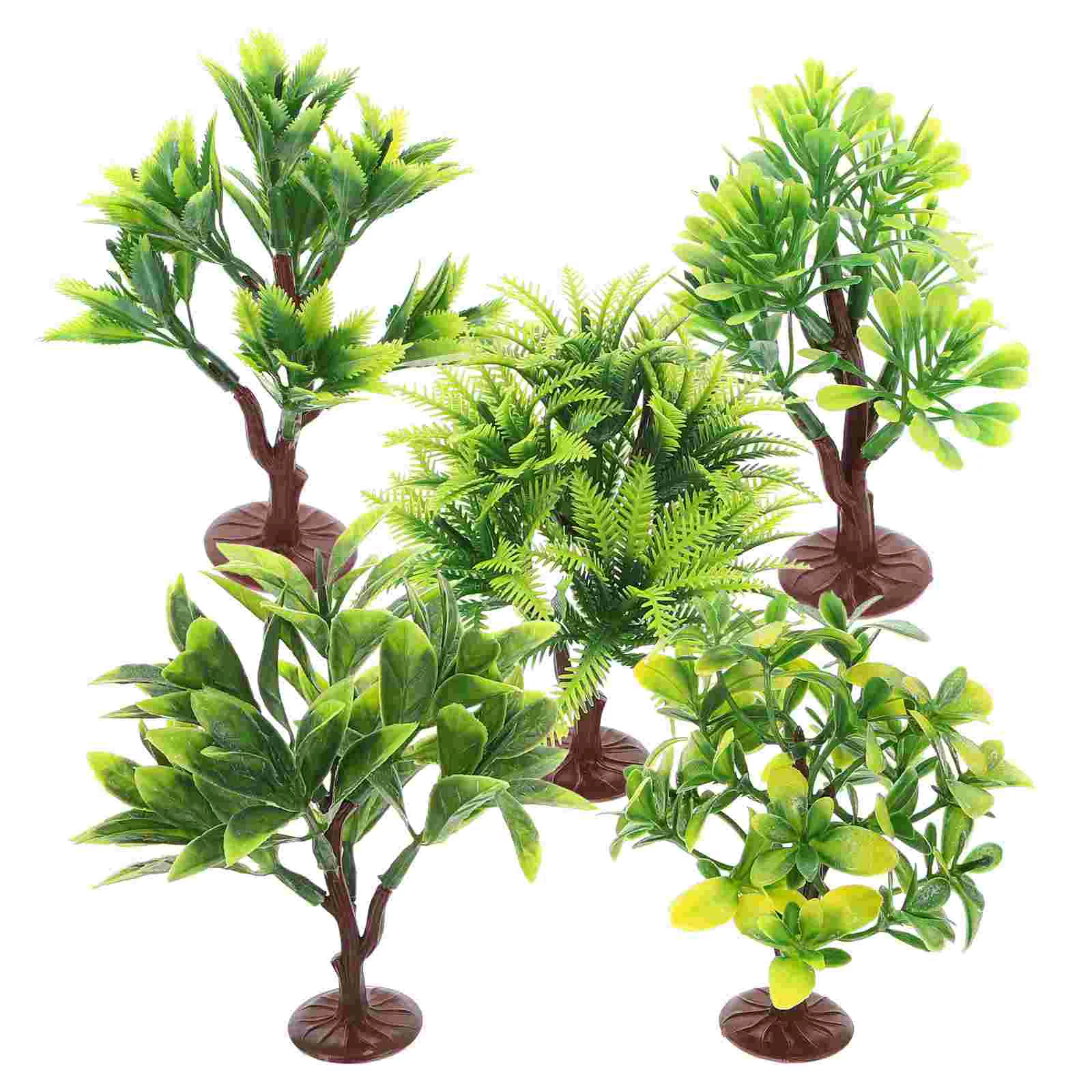 10 Pcs Micro Landscape Plants Tree Model Scenery Mini Trees Decor Car Miniatures Plastic for Train Fake
10 Pcs Micro Landscape Plants Tree Model Scenery Mini Trees Decor Car Miniatures Plastic for Train Fake