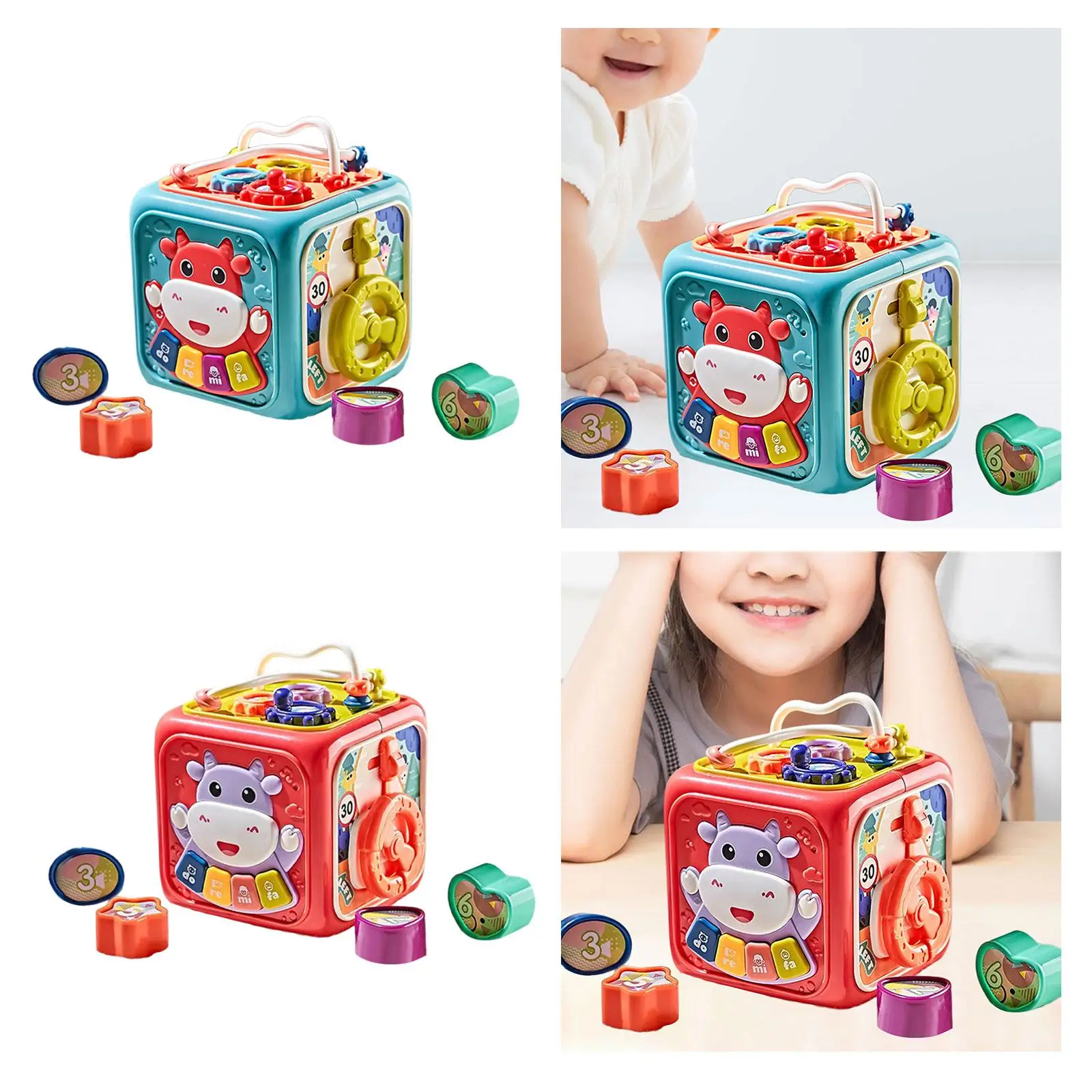 Activity Cube Toy Learning Puzzle Play Center Toy for Boys Girls 12-18 Months 6 Month Old Baby Toys Birthday Gift
Activity Cube Toy Learning Puzzle Play Center Toy for Boys Girls 12-18 Months 6 Month Old Baby Toys Birthday Gift