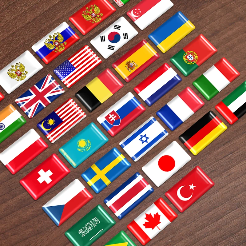 10PCS 3D Epoxy Steering Wheel Decor Sticker Car Styling Interior Decals for Brazil Slovakia India Belgium Costa Rica Flag Badge
10PCS 3D Epoxy Steering Wheel Decor Sticker Car Styling Interior Decals for Brazil Slovakia India Belgium Costa Rica Flag Badge