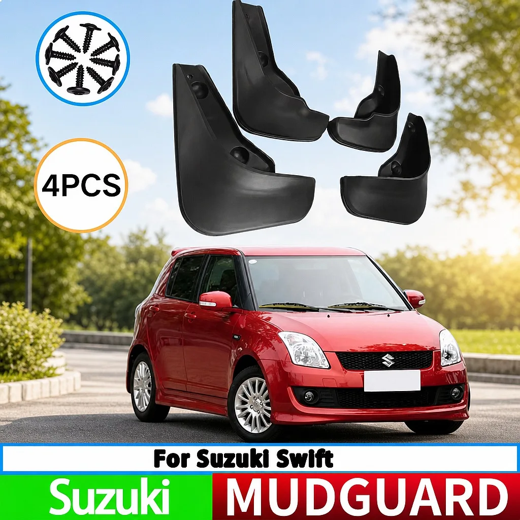 Suitable for Suzuki Swift Tire Fenders Mud Flaps Splash Guards 4pcs Car Auto Parts
Suitable for Suzuki Swift Tire Fenders Mud Flaps Splash Guards 4pcs Car Auto Parts