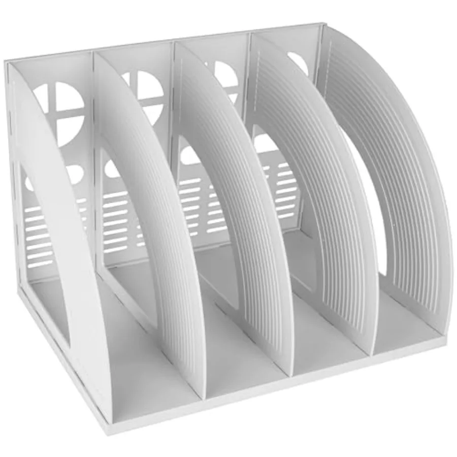 Sturdy Maganize Holder Desktop File Holder Organizer Plastic 4 Section Frames File Dividers Document Cabinet Rack Display Stora
Sturdy Maganize Holder Desktop File Holder Organizer Plastic 4 Section Frames File Dividers Document Cabinet Rack Display Stora