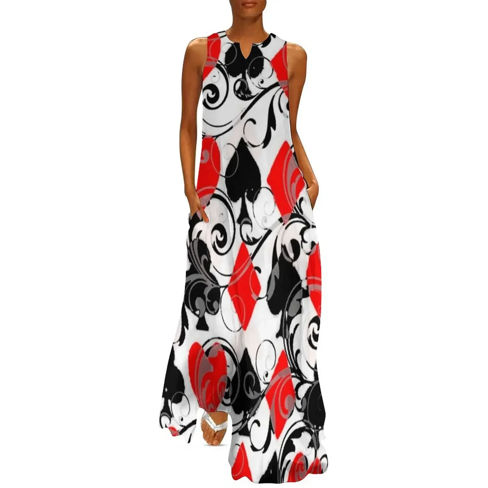 DECORATIVE CASINO DECOR CARD SUITES SCROLS ABSTRACT ART Long Dress women's evening dresses summer woman dress 2025 Dress
DECORATIVE CASINO DECOR CARD SUITES SCROLS ABSTRACT ART Long Dress women's evening dresses summer woman dress 2025 Dress