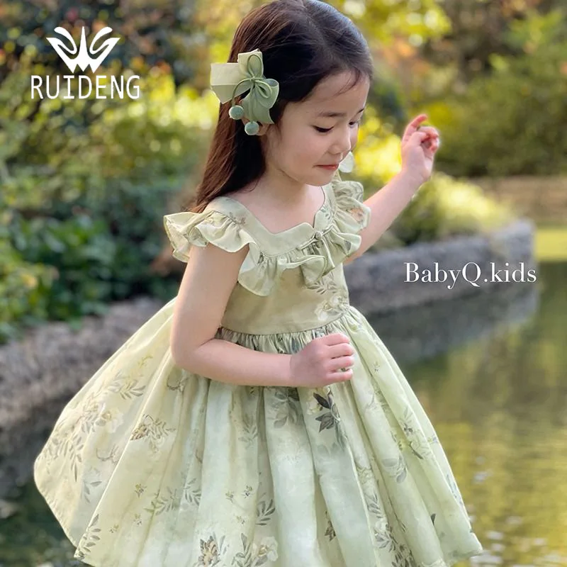Children's Summer Dress Chinese Style Fashionable New Princess Baby Dress Hanfu Girls Thin Style
Children's Summer Dress Chinese Style Fashionable New Princess Baby Dress Hanfu Girls Thin Style
