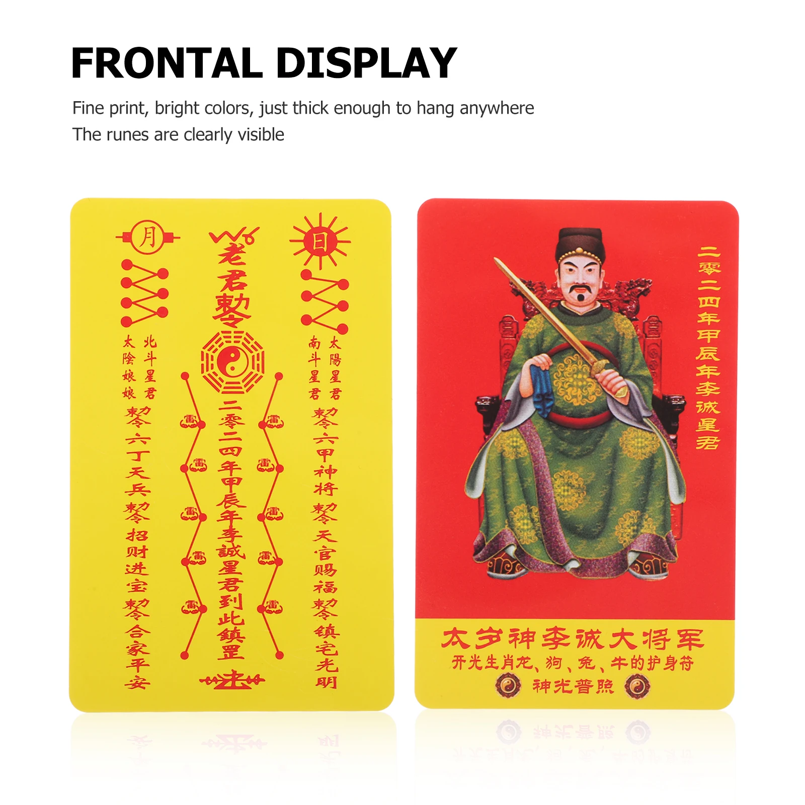 Creative Taisui Luck Blessing Chinese Fengshui Wallet Amulet Small Blessing For Fortune Protection Pvc Amulet Card Auspicious
Creative Taisui Luck Blessing Chinese Fengshui Wallet Amulet Small Blessing For Fortune Protection Pvc Amulet Card Auspicious