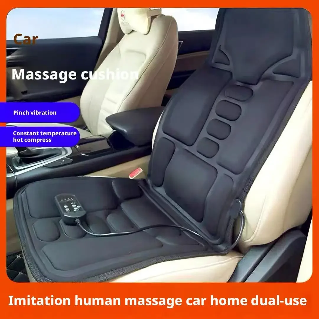 Car Home Massage Cushion Heated Vibration Full Body Multifunctional Massager for Neck Shoulder Waist Hip Car Seat Chair Pad
Car Home Massage Cushion Heated Vibration Full Body Multifunctional Massager for Neck Shoulder Waist Hip Car Seat Chair Pad