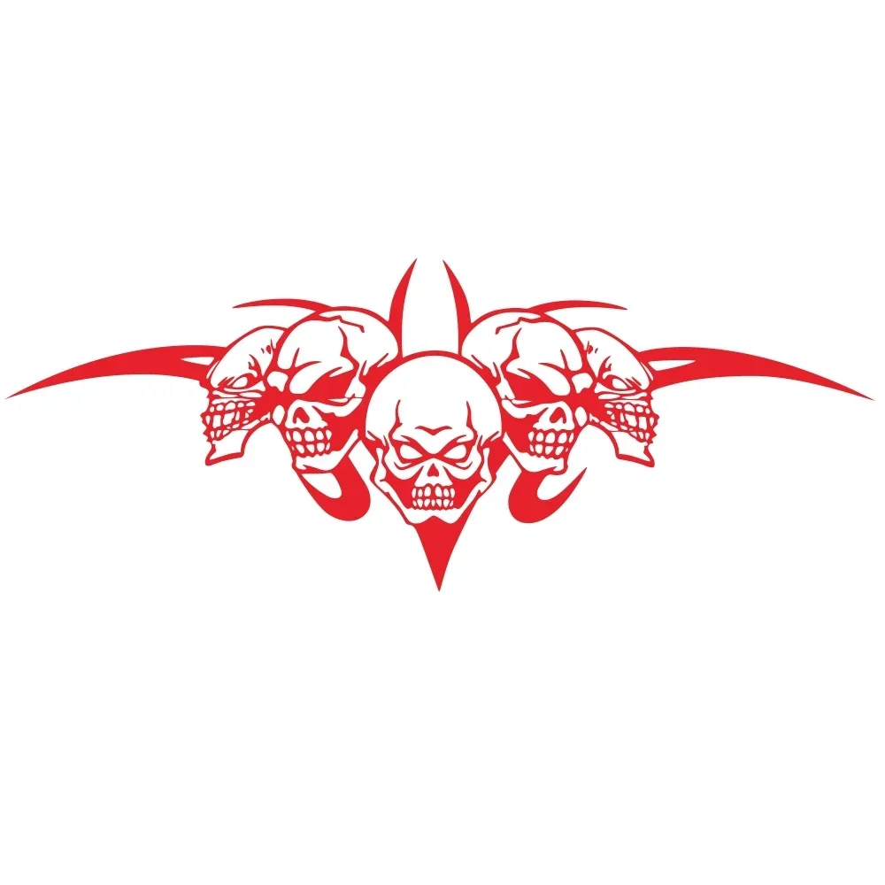 Car decoration waterproof sticker, large size with skull, elegant door accessory, 60x20cm
Car decoration waterproof sticker, large size with skull, elegant door accessory, 60x20cm