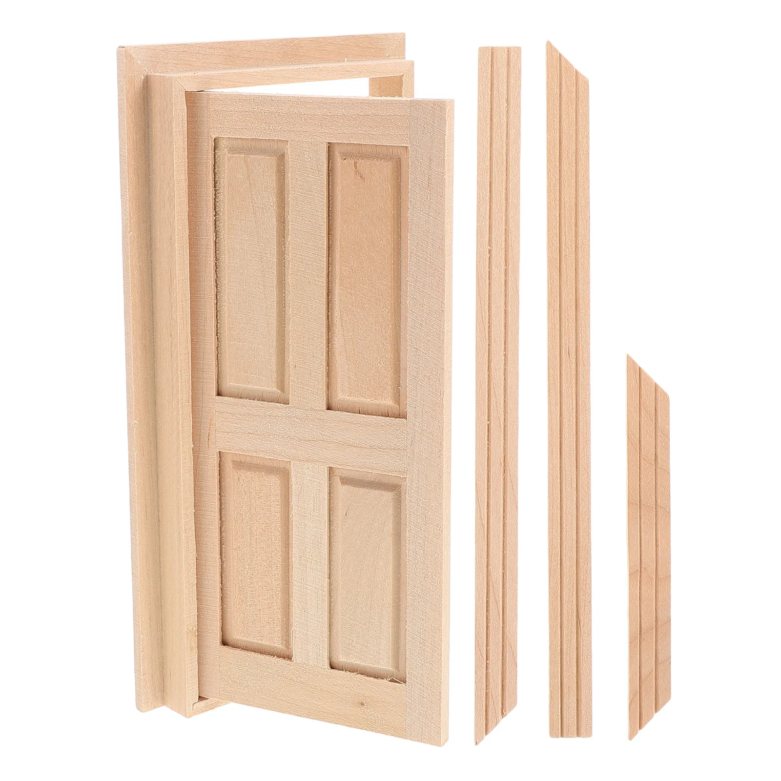 1:12 Scale Unfinished Wooden Dollhouse Door Miniature Front Door for DIY Home Decor Fairy Garden Interior Accessories Realistic
1:12 Scale Unfinished Wooden Dollhouse Door Miniature Front Door for DIY Home Decor Fairy Garden Interior Accessories Realistic