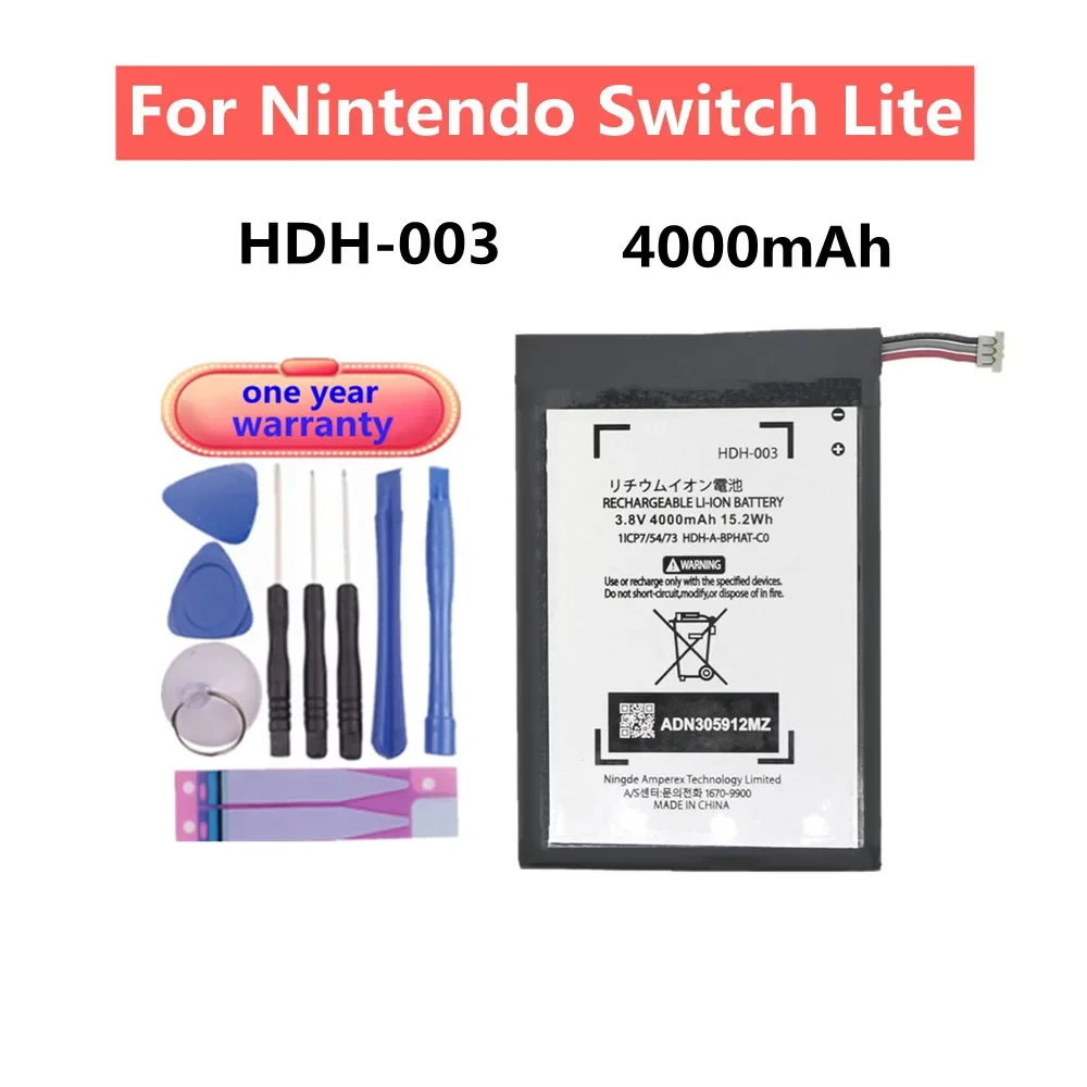 Аккумулятор HDH-003 Switch lite емкостью 4000 мАч HDH 003 для игрового плеера Nintendo Switch Lite, перезаряжаемые батареи
Аккумулятор HDH-003 Switch lite емкостью 4000 мАч HDH 003 для игрового плеера Nintendo Switch Lite, перезаряжаемые батареи