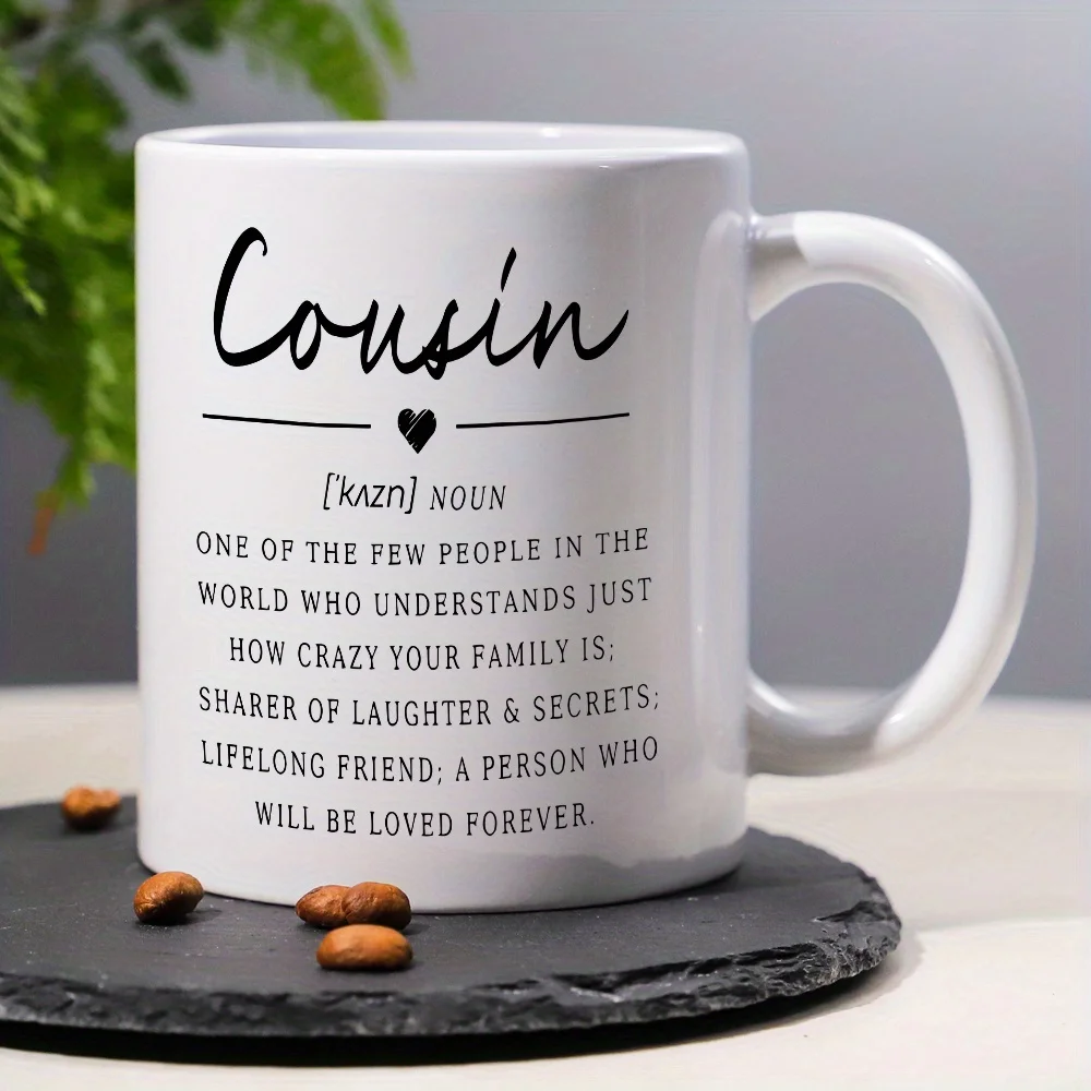 1pc 11oz Ceramic Coffee Mug with Funny Family Quote - "Lifelong Friend Who Understands How Crazy Your Family Is" Novelty Gift fo
1pc 11oz Ceramic Coffee Mug with Funny Family Quote - "Lifelong Friend Who Understands How Crazy Your Family Is" Novelty Gift fo