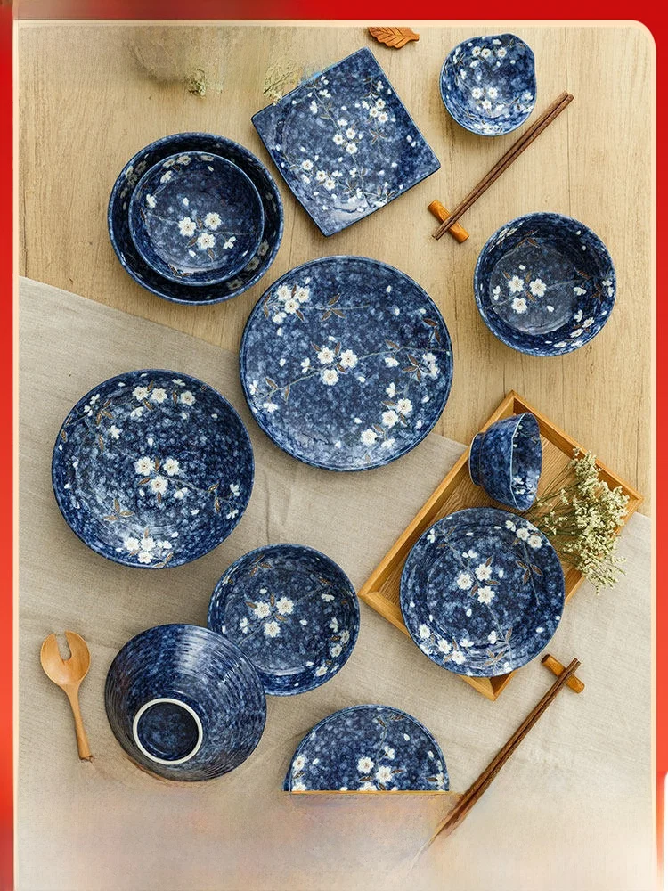 Ретро-японская чаша для риса и супа с дизайном «Белоснежная вишневая цветка», столовая посуда
Ретро-японская чаша для риса и супа с дизайном «Белоснежная вишневая цветка», столовая посуда