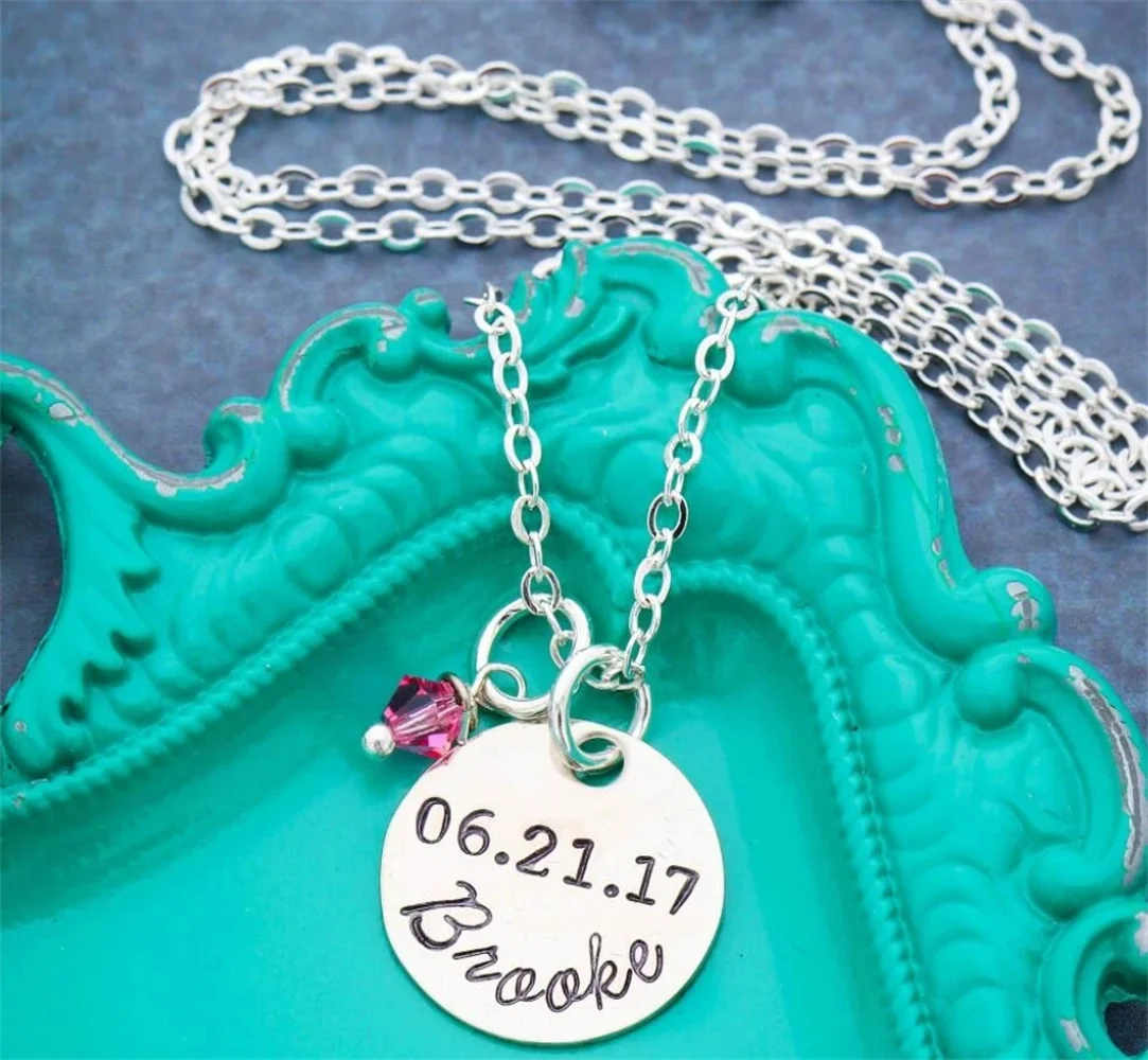 Personalize Name Logo Wedding Date Flower Girl Proposal Gifts Necklaces Bridesmaid Jewelry Necklaces Birthday Bestfriend Gifts
Personalize Name Logo Wedding Date Flower Girl Proposal Gifts Necklaces Bridesmaid Jewelry Necklaces Birthday Bestfriend Gifts