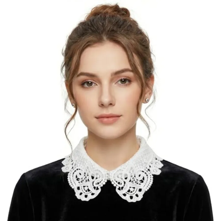 Fake Collar Detacable Lace Dickey Collar alf Sirt Collars Women Dress Party Frs Daily Graduation Crist Birtday Anniversary W
Fake Collar Detacable Lace Dickey Collar alf Sirt Collars Women Dress Party Frs Daily Graduation Crist Birtday Anniversary W