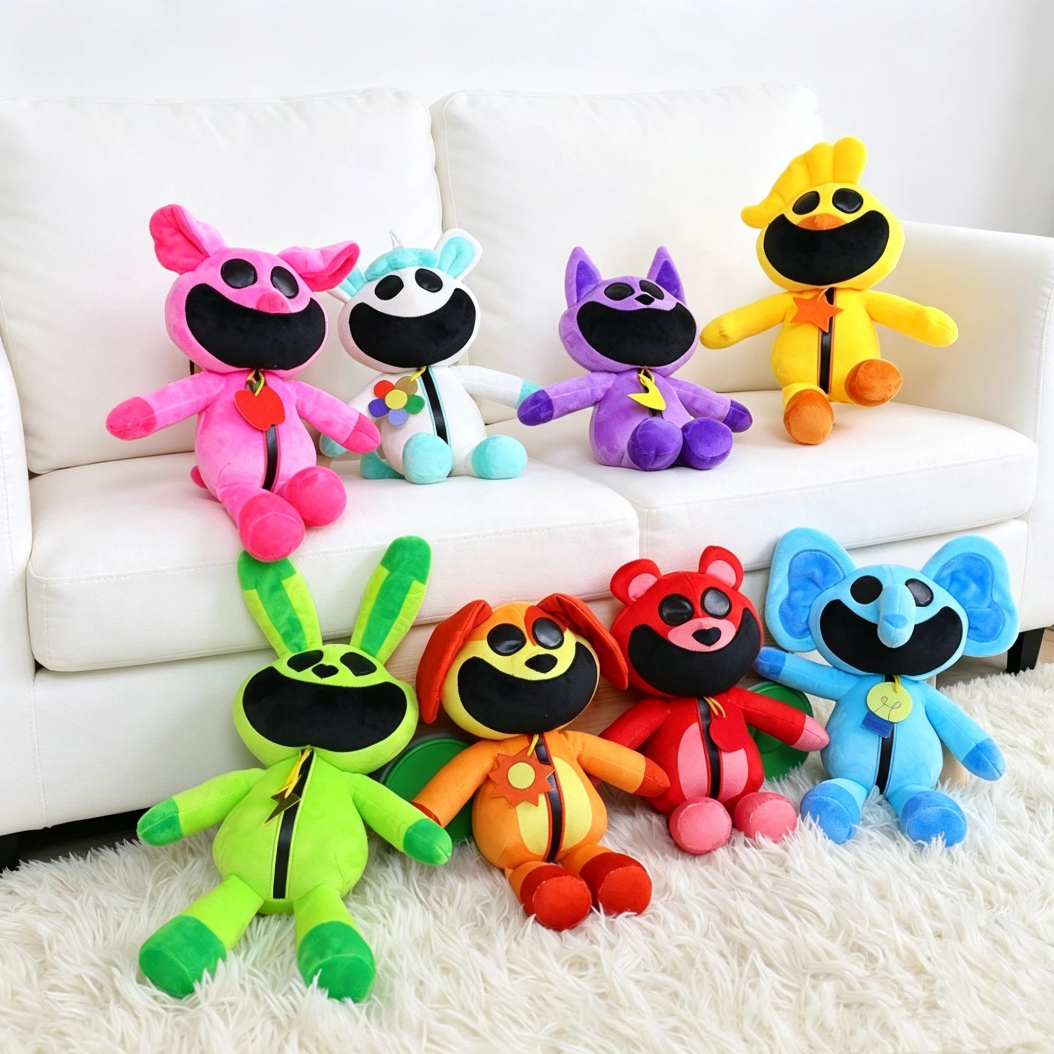 New 27-32cm Smiling Plush Toy Game Plushie Monster Stuffed Animal Doll Kids Child Birthday Gifts Festival Plush Gift Decoration
New 27-32cm Smiling Plush Toy Game Plushie Monster Stuffed Animal Doll Kids Child Birthday Gifts Festival Plush Gift Decoration