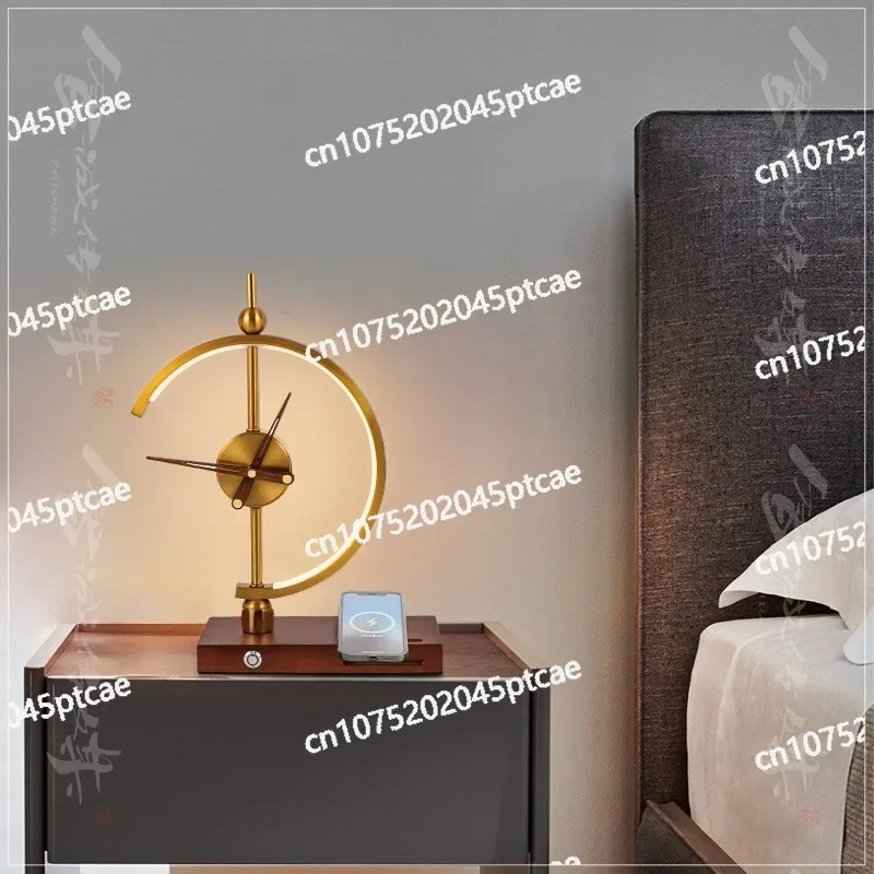 Dimmable Smart Charging Desktop Ornament Gift Gift Modern Light Luxury Creative Clock Desk Lamp
Dimmable Smart Charging Desktop Ornament Gift Gift Modern Light Luxury Creative Clock Desk Lamp