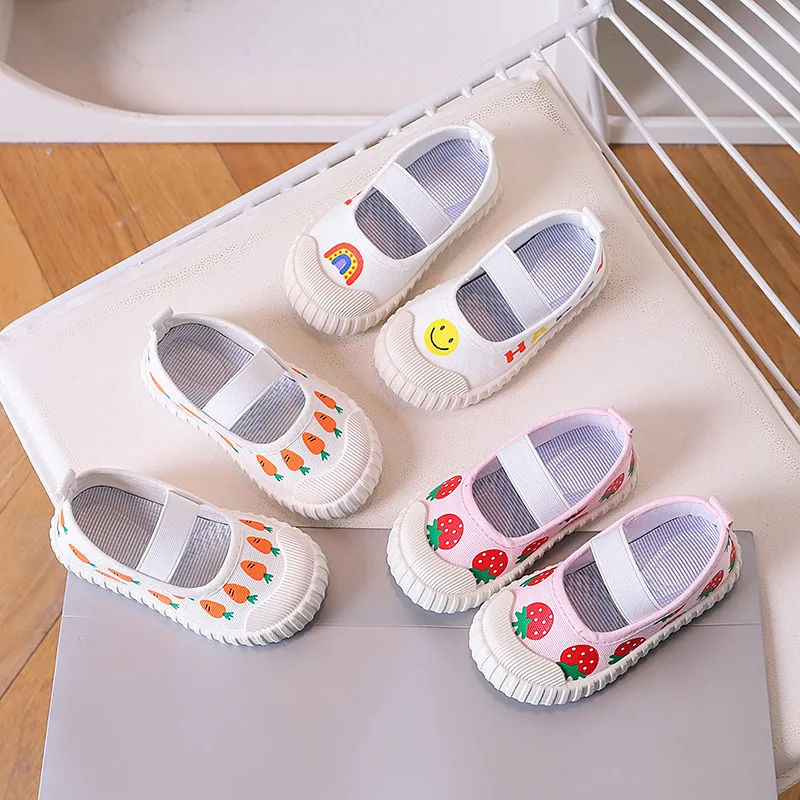 Girls Canvas Shoes Spring Autumn Children Casual Shoes Cute Cartoon Toddler Sneakers Kids School Elastic Shoes For Girl
Girls Canvas Shoes Spring Autumn Children Casual Shoes Cute Cartoon Toddler Sneakers Kids School Elastic Shoes For Girl