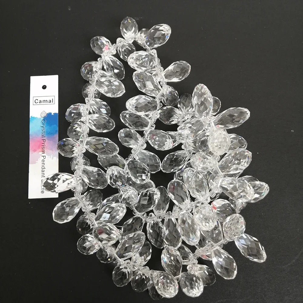 Camal 100pcs/string 20x10mm Teardrop Drop Pendant Prism Faceted Loose Bead Hanging Part Wedding Party
Camal 100pcs/string 20x10mm Teardrop Drop Pendant Prism Faceted Loose Bead Hanging Part Wedding Party
