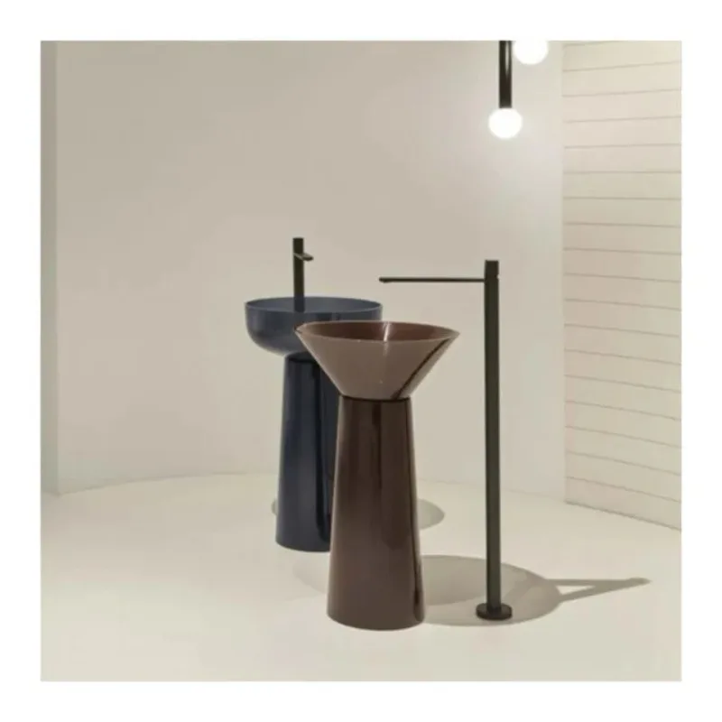 Contemporary Customized Transparent Color Solid Surface Resin Artificial Freestanding Bathroom Wash Basin Pedestal Sink
Contemporary Customized Transparent Color Solid Surface Resin Artificial Freestanding Bathroom Wash Basin Pedestal Sink