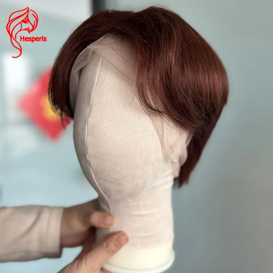 Hesperis Auburn Classic Mens Cut With Tapered Sides Full Lace Human Hair Wigs For Men Reddish Brown Short Cut Lace Men Wig
Hesperis Auburn Classic Mens Cut With Tapered Sides Full Lace Human Hair Wigs For Men Reddish Brown Short Cut Lace Men Wig