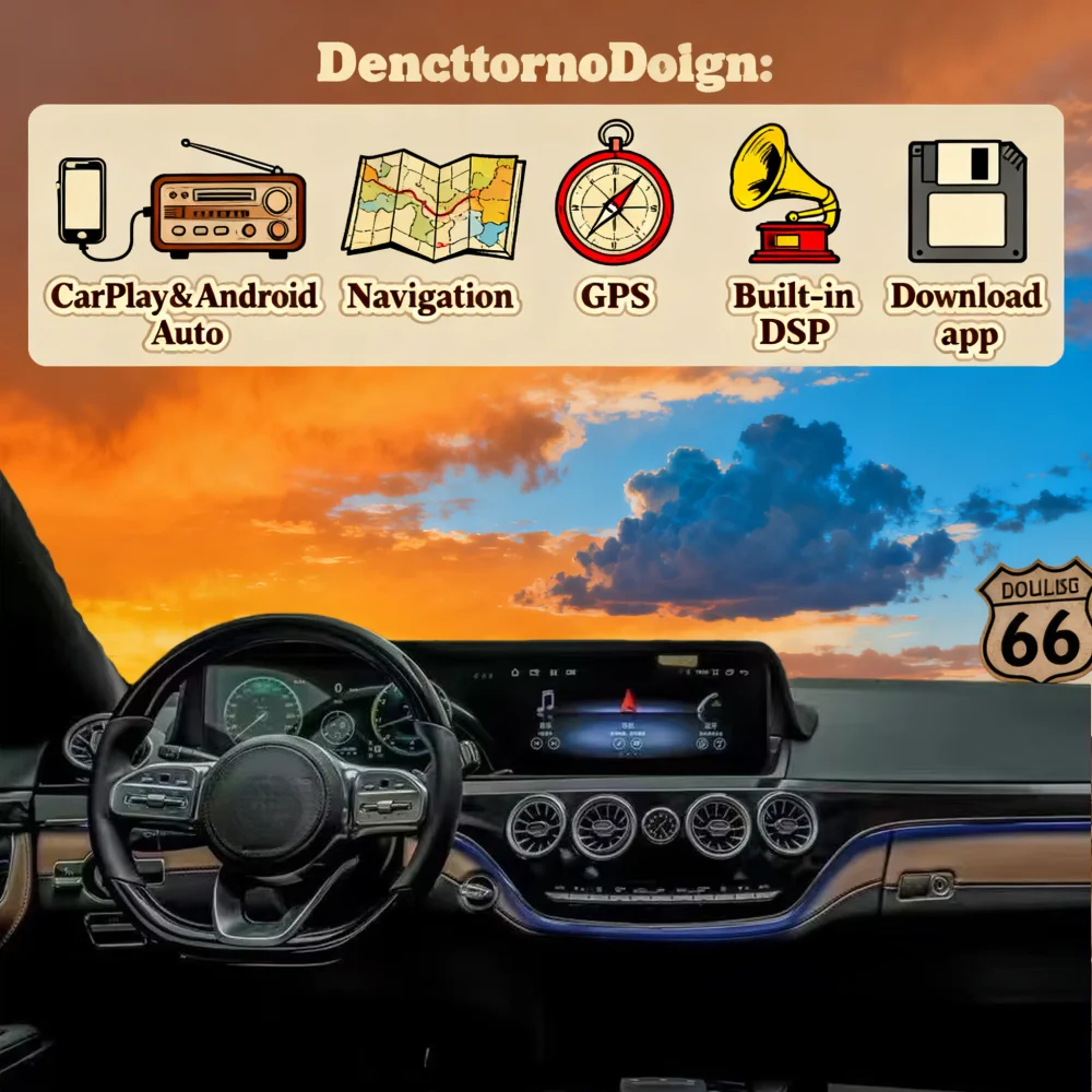 The Newest Screen Radio For Mercedes-Benz S W221 CL W216 2005-2013 Carplay Android Car Stereo Navigation GPS Media Player unit
The Newest Screen Radio For Mercedes-Benz S W221 CL W216 2005-2013 Carplay Android Car Stereo Navigation GPS Media Player unit