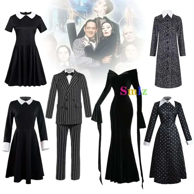 Nightgown anime cosplay costume girl adult women vintage black gothic outfits Halloween party costume
Nightgown anime cosplay costume girl adult women vintage black gothic outfits Halloween party costume