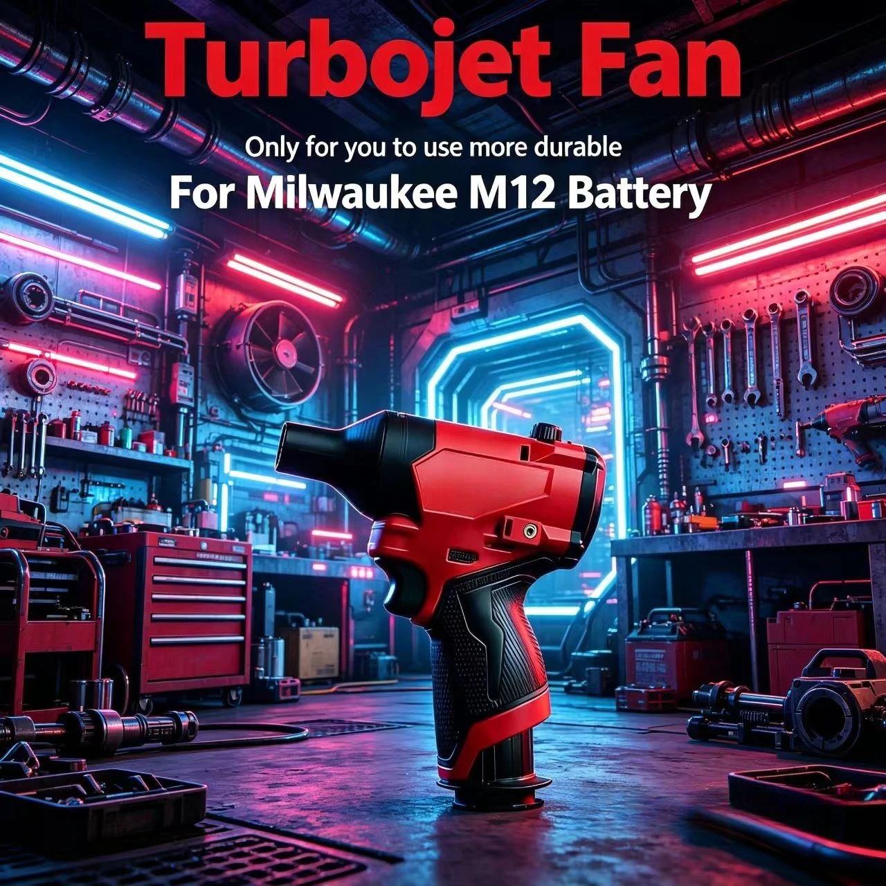 Cordless Turbo Jet Fan 160000 RPM Brushless Electric Blower | High Speed Portable Air Duster Compatible with M12 Battery for Cle
Cordless Turbo Jet Fan 160000 RPM Brushless Electric Blower | High Speed Portable Air Duster Compatible with M12 Battery for Cle