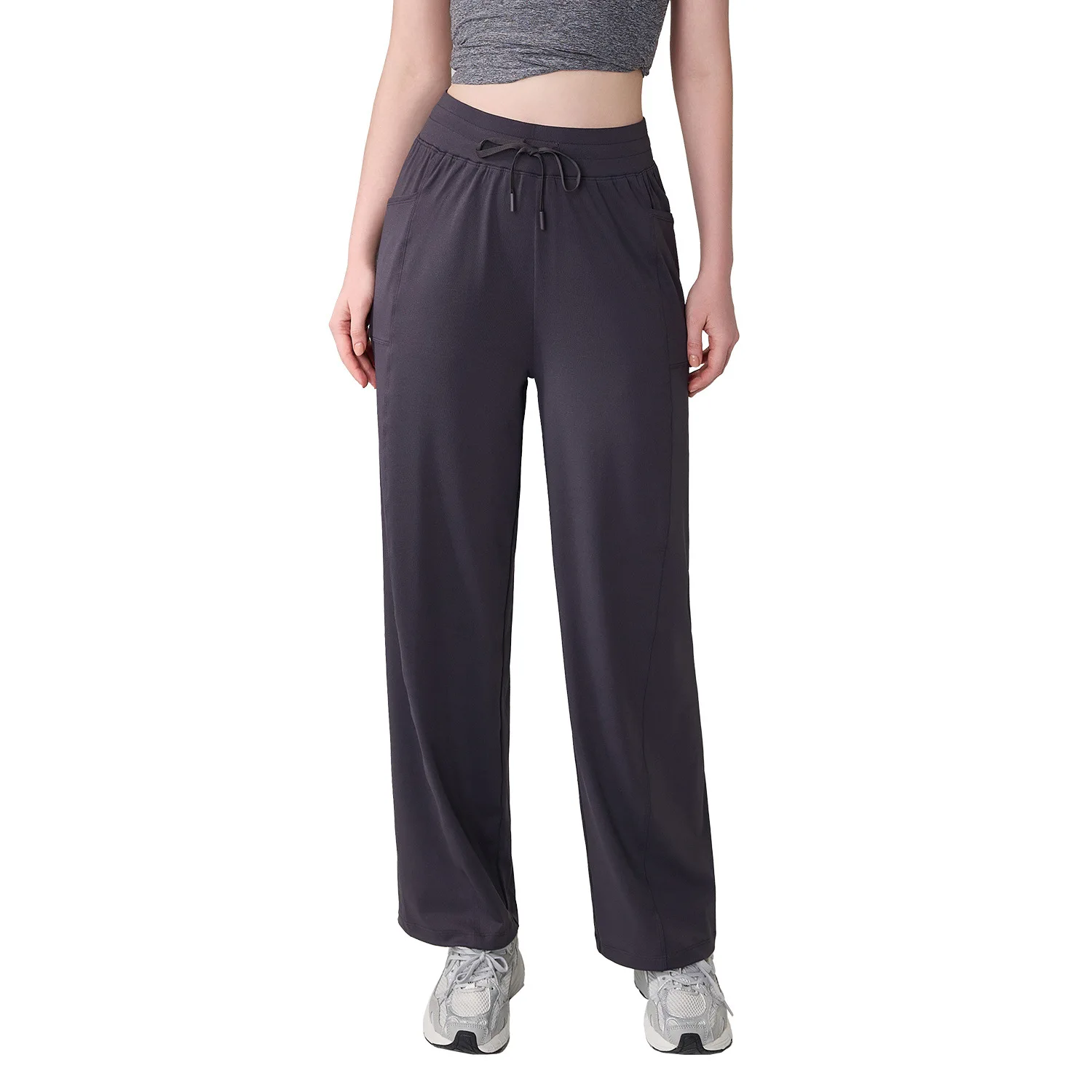 Mermaid Curve Outdoor Loose Sports Pants Women's High Waist Draping Flesh Covering Straight Pants Running Casual Walking Pants
Mermaid Curve Outdoor Loose Sports Pants Women's High Waist Draping Flesh Covering Straight Pants Running Casual Walking Pants