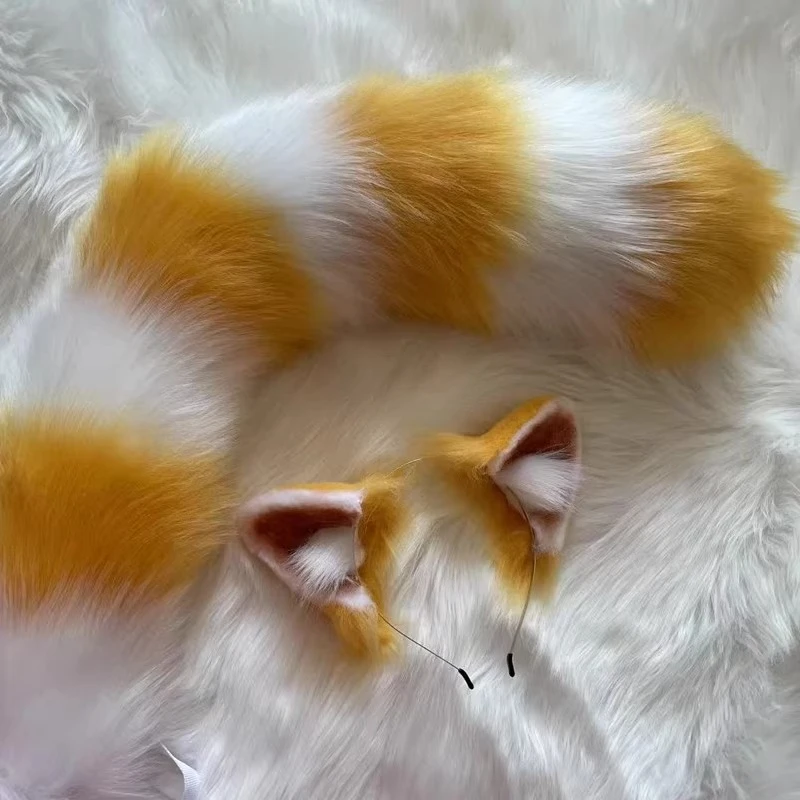 2025 Handmade Cat's Ears Tail Animation Customized Headband Clothing Accessories Lolita Animation Display
2025 Handmade Cat's Ears Tail Animation Customized Headband Clothing Accessories Lolita Animation Display