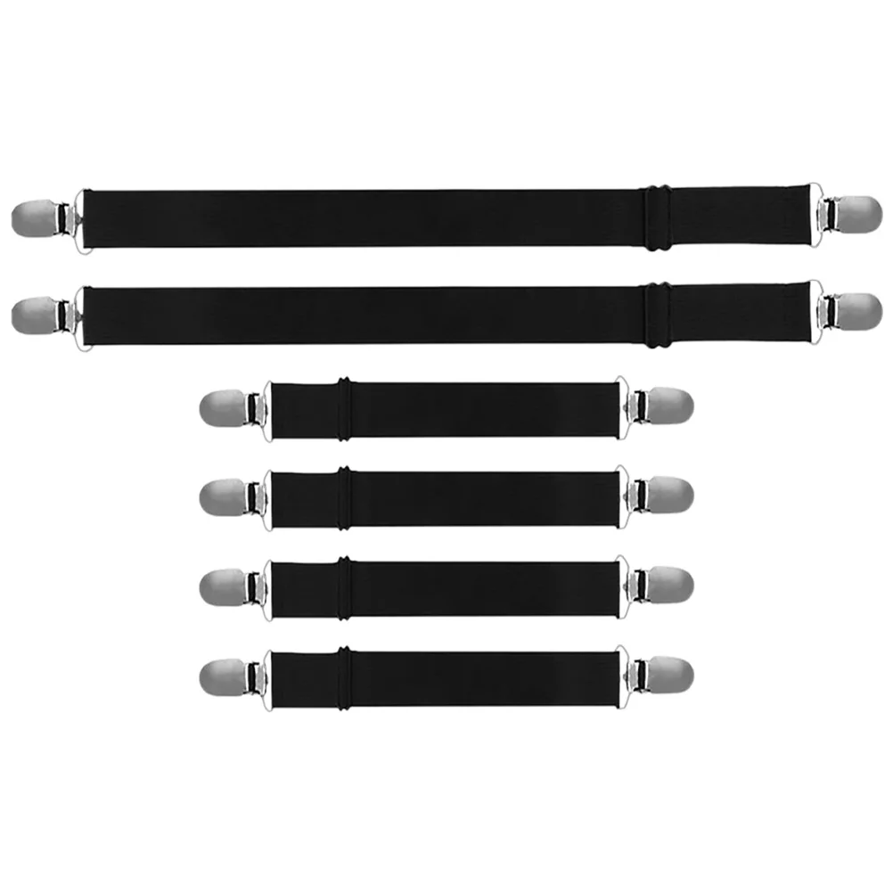 6Pcs Adjustable Tablecloth Holder Clips Elastic Sheet Fasteners Multi-Functional Tablecloth Fixator for Home Office Travel
6Pcs Adjustable Tablecloth Holder Clips Elastic Sheet Fasteners Multi-Functional Tablecloth Fixator for Home Office Travel