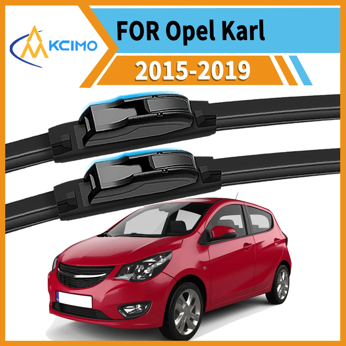Smooth & Silent Wiping 2PCS Wiper Blades for Opel Karl 2015–2019 All-Weather Performance Clear View Safe Driving
Smooth & Silent Wiping 2PCS Wiper Blades for Opel Karl 2015–2019 All-Weather Performance Clear View Safe Driving