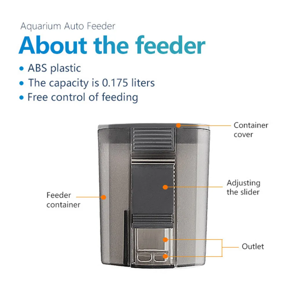 Automatic Fish Feeder Battery Powered 10L Large Capacity for Pellet -4 Times Daily Feeding Pond Tank
Automatic Fish Feeder Battery Powered 10L Large Capacity for Pellet -4 Times Daily Feeding Pond Tank