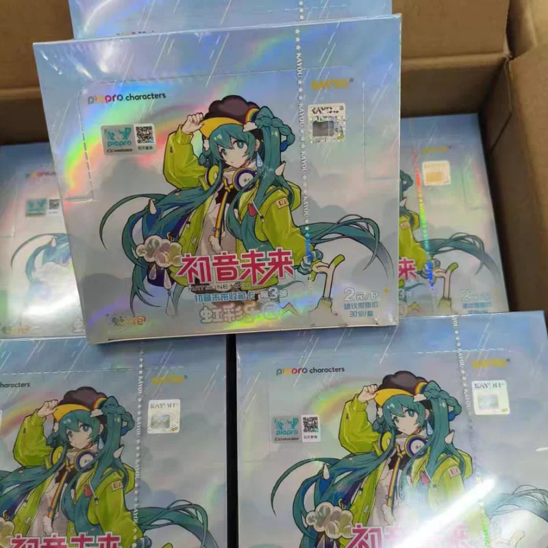 Genuine Kayou Hatsune Miku Virtual Singer Collection Cards 3rd Edition Charm Pack Anime New Collectibles Card Surprise Gift
Genuine Kayou Hatsune Miku Virtual Singer Collection Cards 3rd Edition Charm Pack Anime New Collectibles Card Surprise Gift