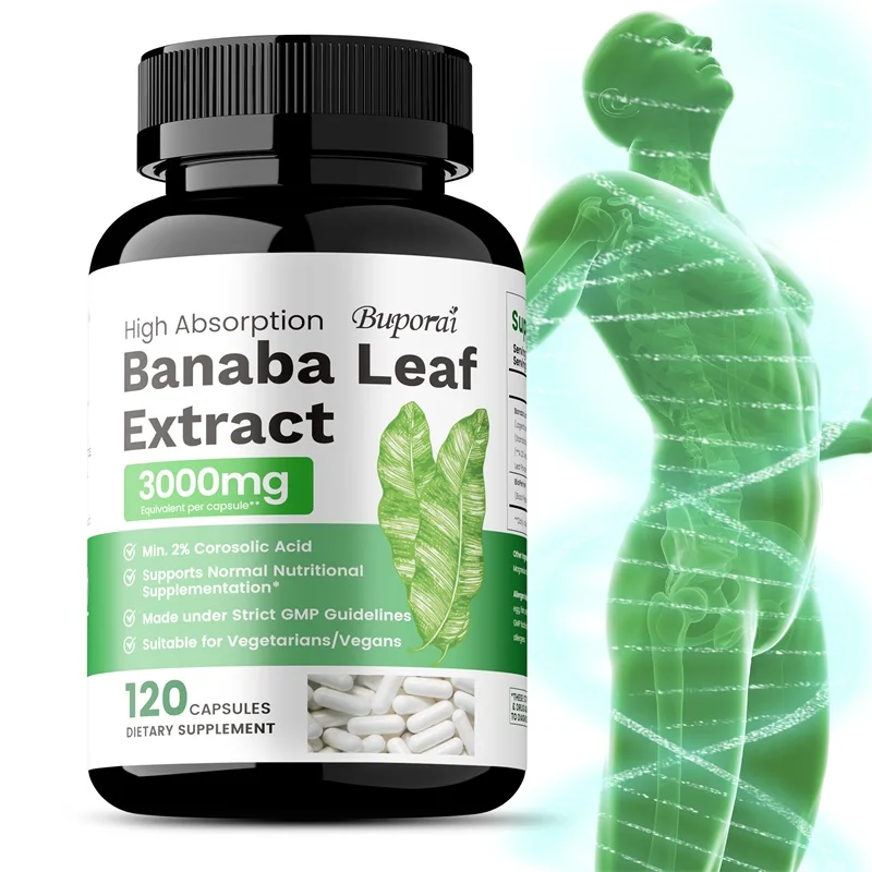Banaba Leaf Capsules - Promotes Nutritional Absorption, Control Blood Sugar Levels and Stabilize Metabolism, Lose Weight
Banaba Leaf Capsules - Promotes Nutritional Absorption, Control Blood Sugar Levels and Stabilize Metabolism, Lose Weight