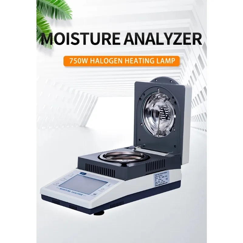 110g 1mg 5mg 10mg 0.001g 0.005g 0.01g 180 Centigrade 50g Rapid Heating Touch Screen Accurate Moisture
110g 1mg 5mg 10mg 0.001g 0.005g 0.01g 180 Centigrade 50g Rapid Heating Touch Screen Accurate Moisture